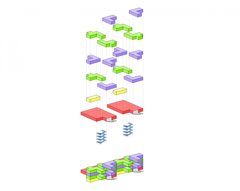 Tetris Building
